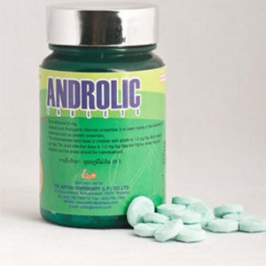 Anadrol Androlic 50 mg x 100 tabs British disp. oxymetholone
