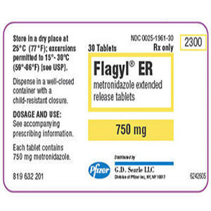 Flagyl ER 750mg tablets