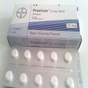 Proviron 25 mg x 20 tabs Schering mesterolone